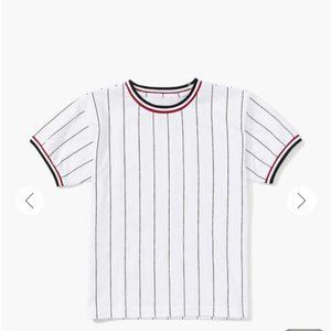 Forever 21 Kids Pinstriped Tee